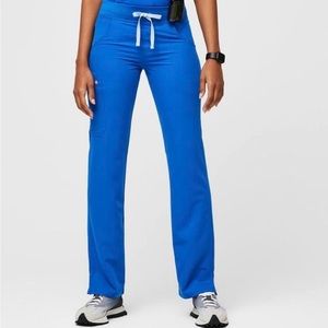 FIGS kade Basic Scrub Pant Royal Blue